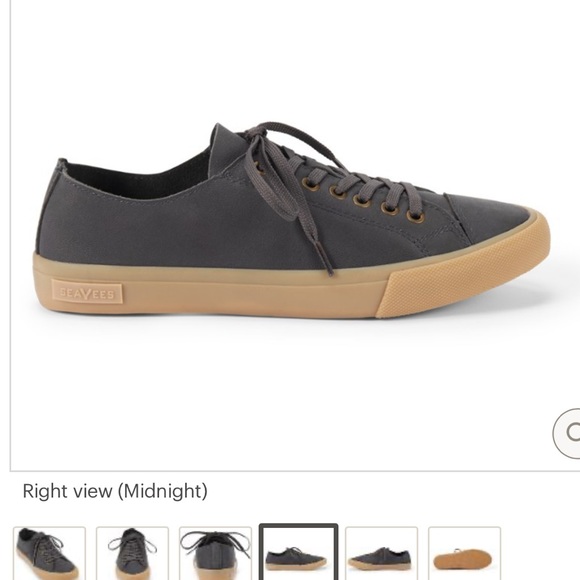 Seavees Mens Army Issue Low Sneaker 12 Midnight - Picture 6 of 7